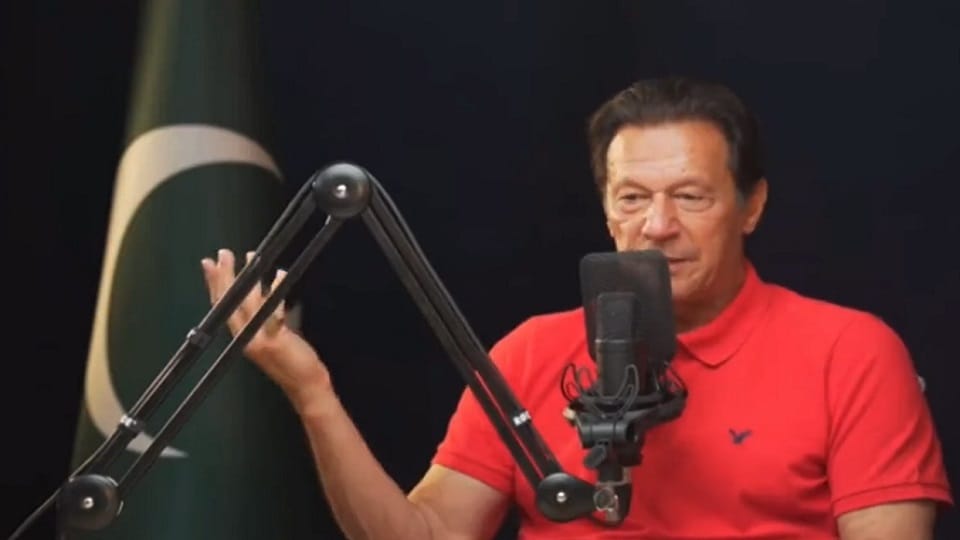 Pakistan former Pm Imran khan called himself donkey watch video