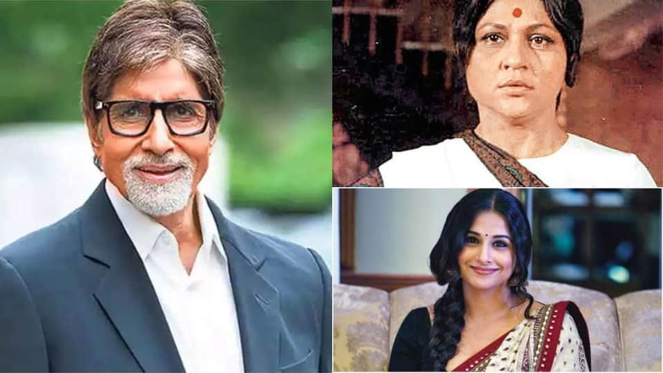 Mother Day 2022 From Nirupa Roy to Sharmila Tagore these bollywood actresses played Amitabh bachchan mother role in films