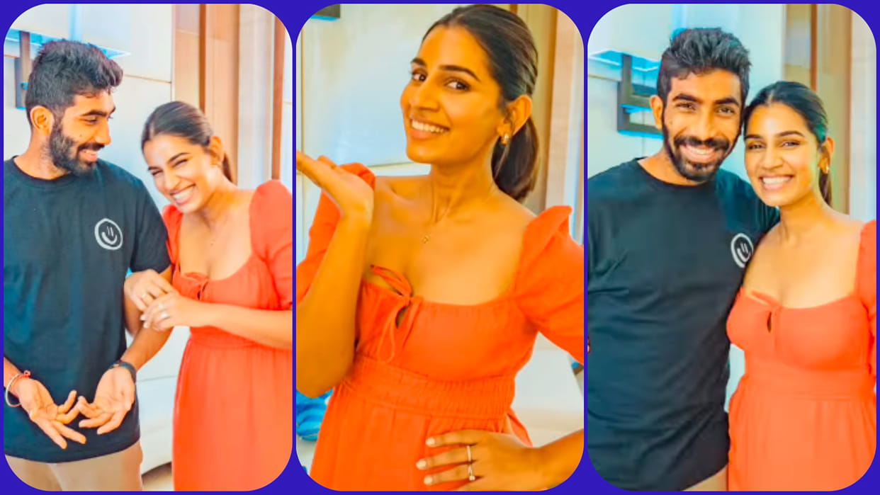 Happy Birthday Sanjana Ganesan: Jasprit Bumrah celebrates wife Sanjana Ganesan’s birthday with a sweet video; Bumrah turns Photographer