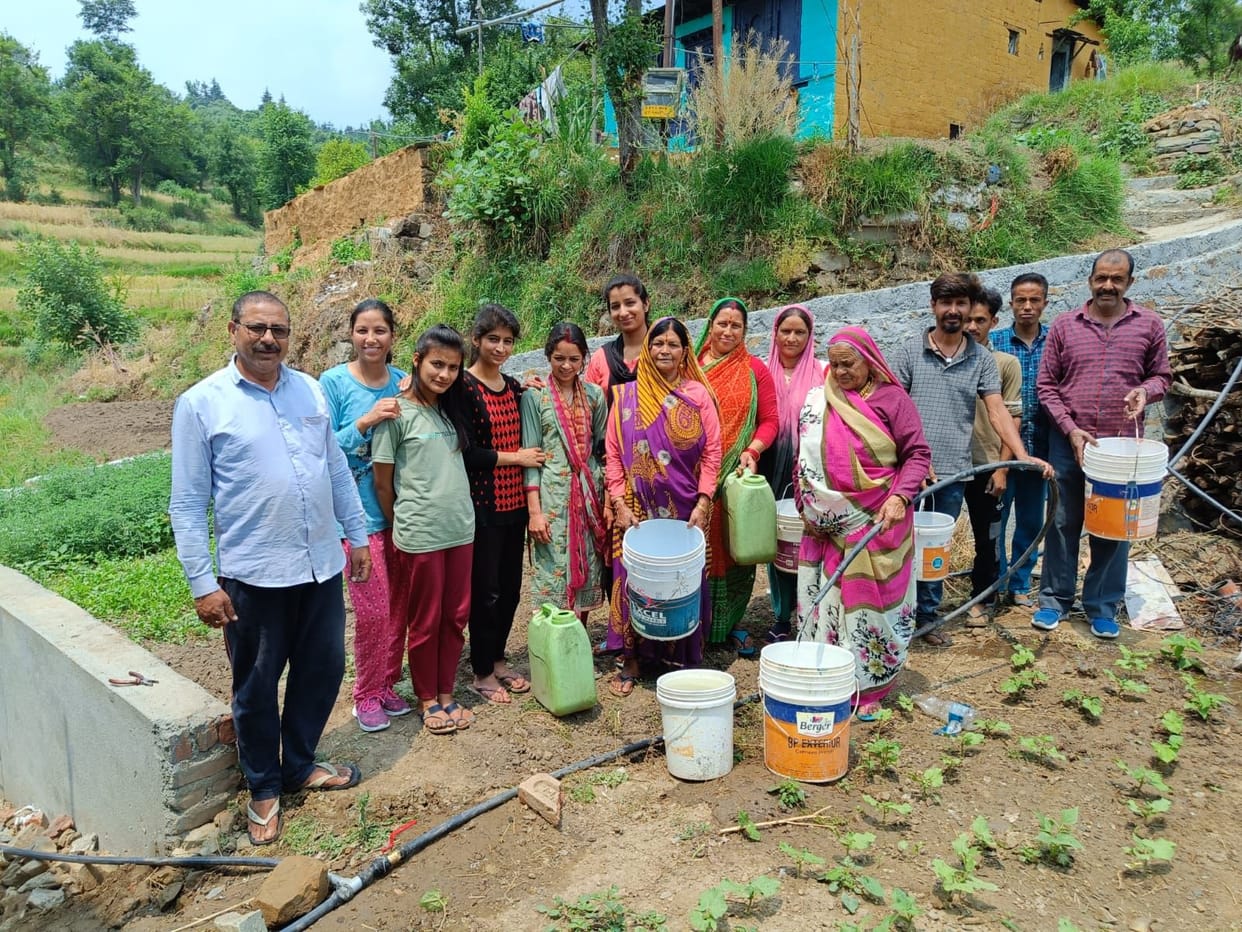 Water Supply in Rainagar Chaurhi