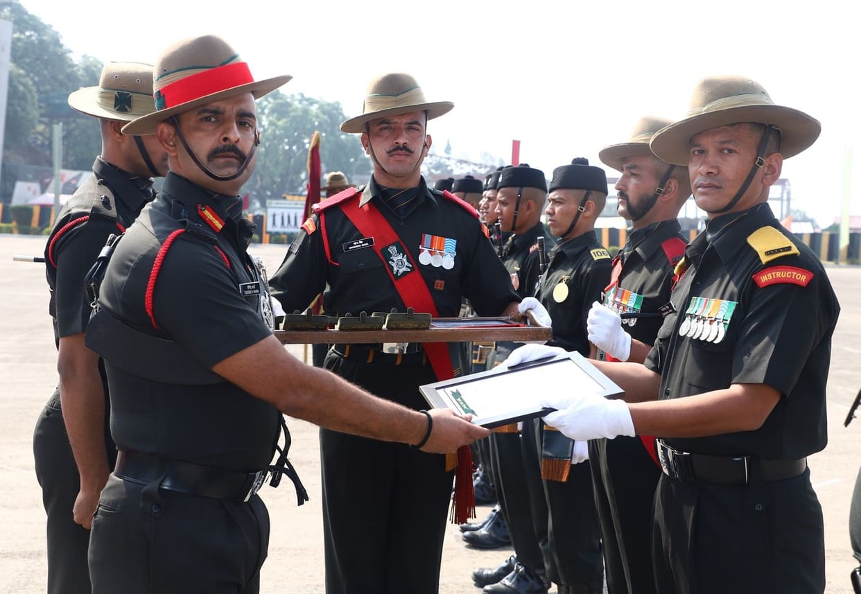 285 recruits became an integral part of the Indian Army