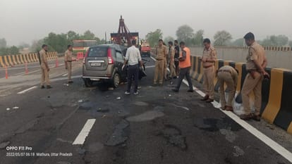 PM Narendra Modi and CM Yogi expressed grief on Mathura road accident