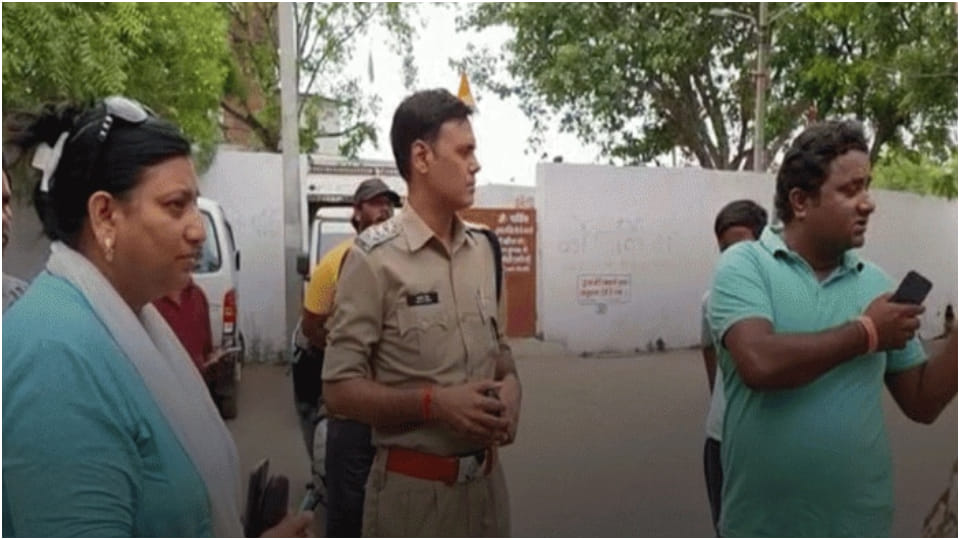Meat made in Hanuman temple two accused arrested in Udaipur
