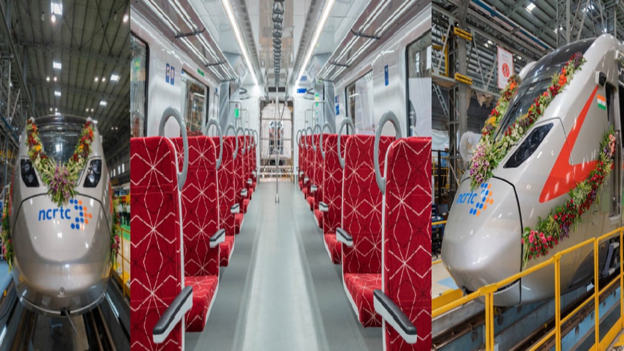 Meerut News: Found key for rapid rail in Gujarat now people will soon travel by high speed train