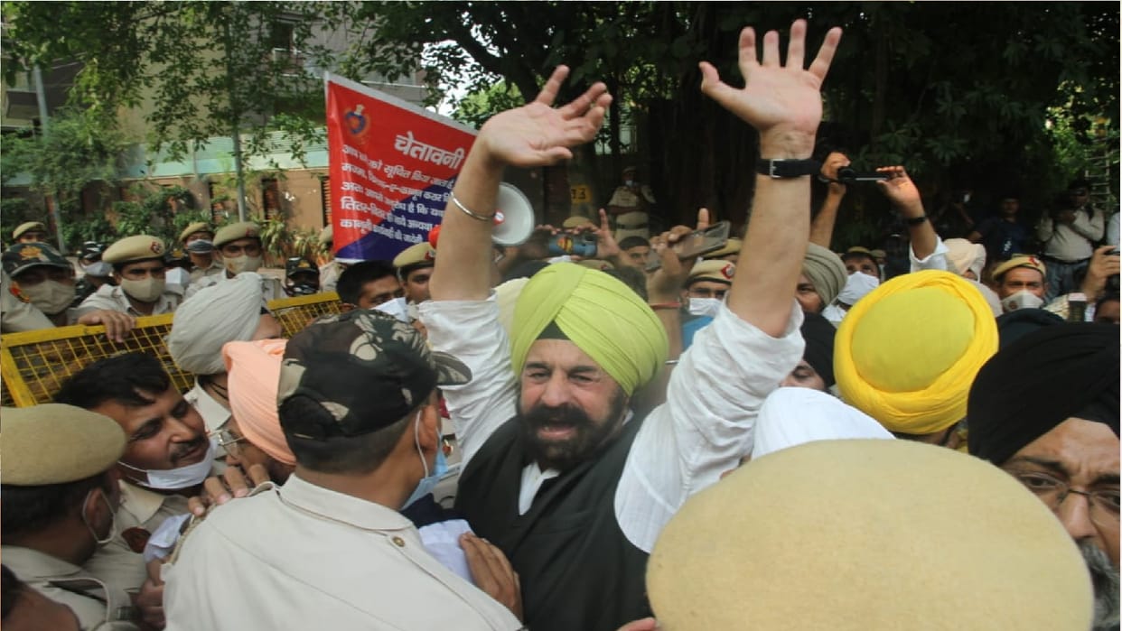 Tajinder Pal Singh Bagga custody case BJP leaders to protest outside CM Kejriwal's residence