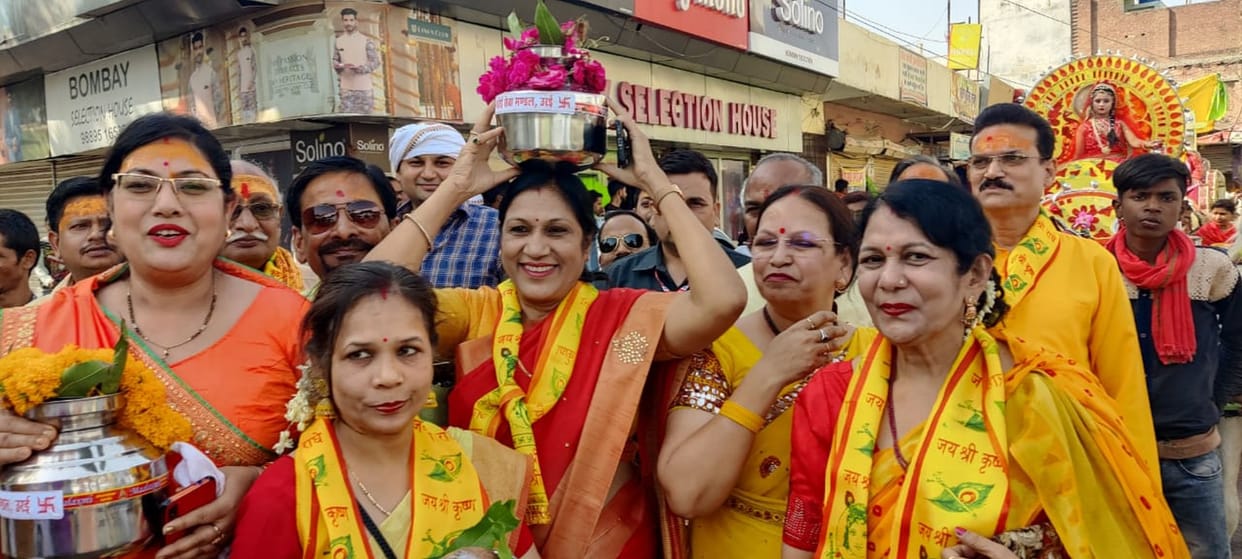 sobha yatra,orai,nikali gai