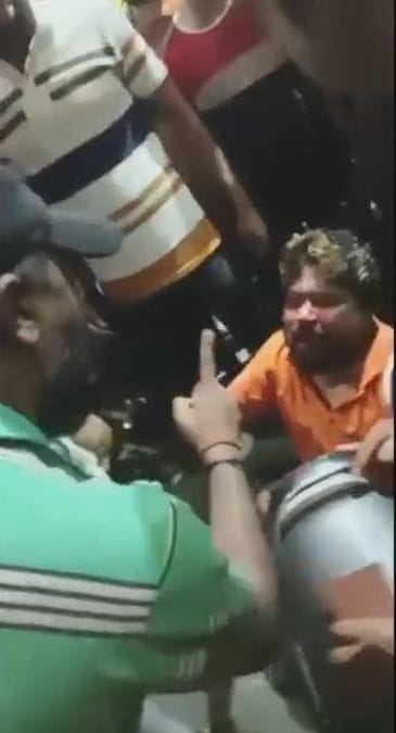 High voltage drama at Chhoturam Chowk, attempt to kidnap Nakshatra Navis, who lost in gambling, snatched scooty along with cash