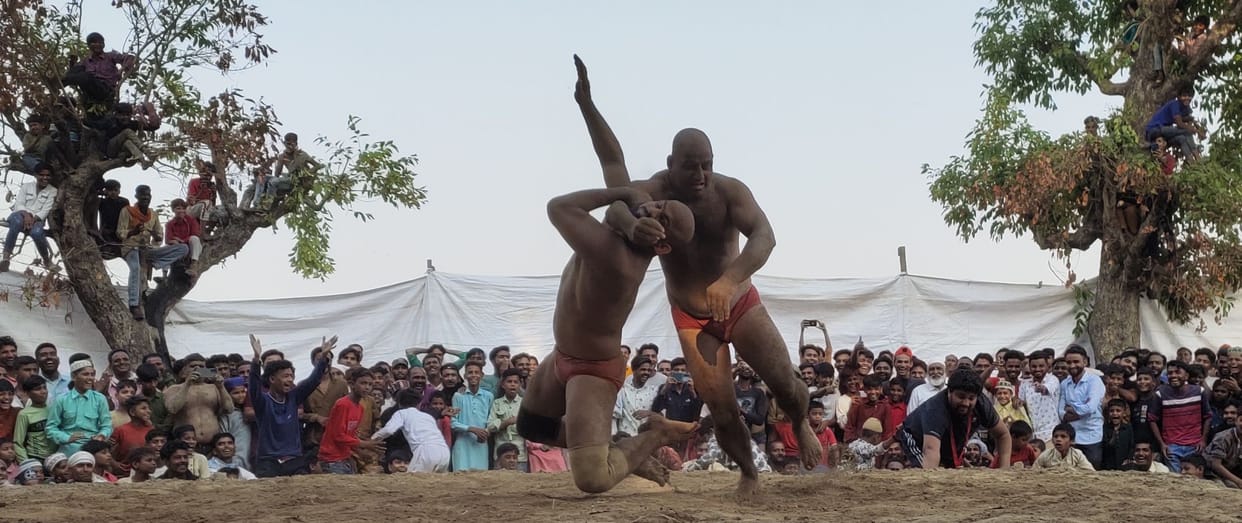 Wrestlers showed stamina in Dangal