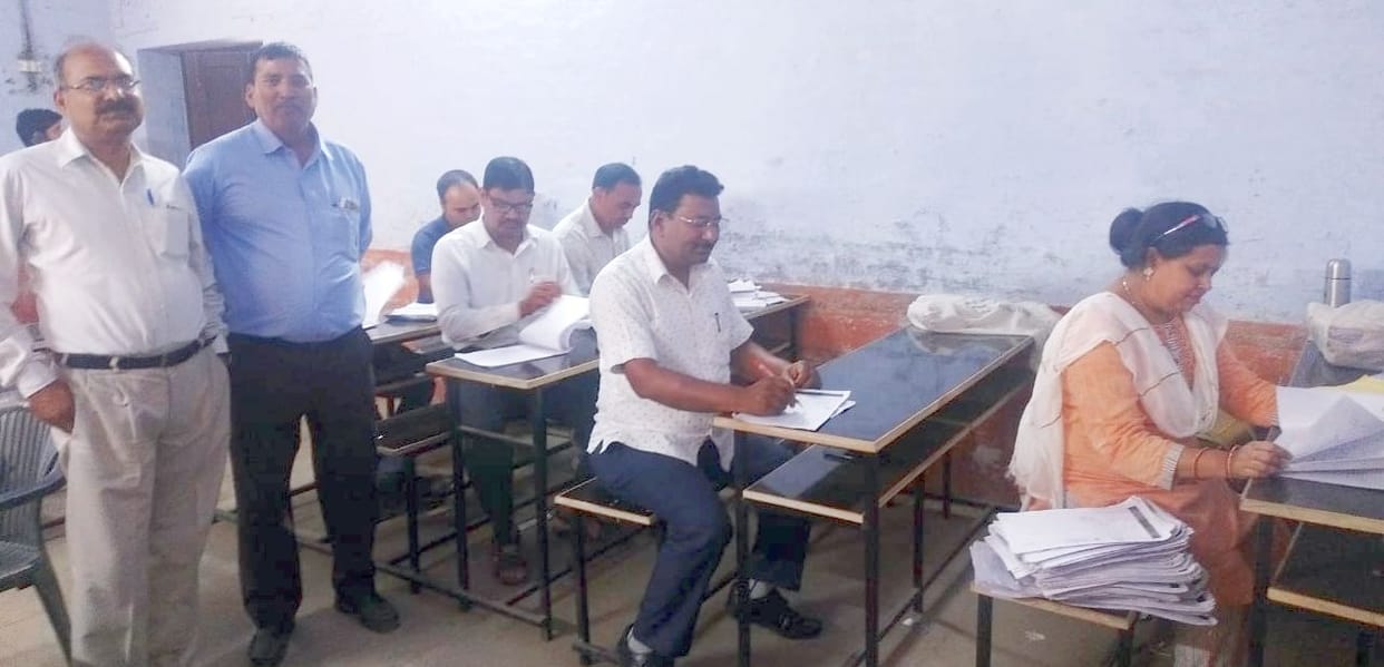 Janata Inter College tops in evaluation work