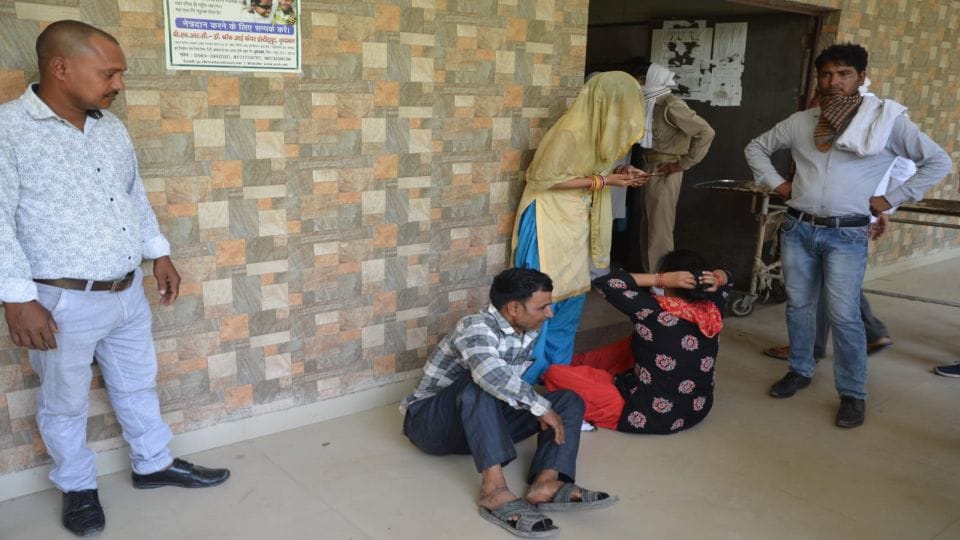 Mathura yamuna expressway road accident family tension money and financial issues for treatment 