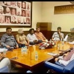 पंजाब कांग्रेस विधायक दल की बैठक।
