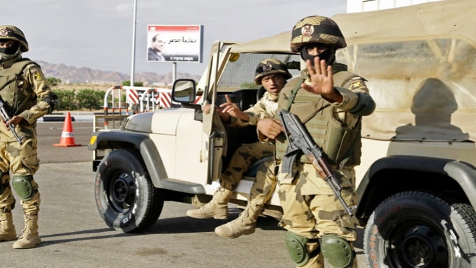 11 Egyptian troops killed in clashes with terrorists in Sinai