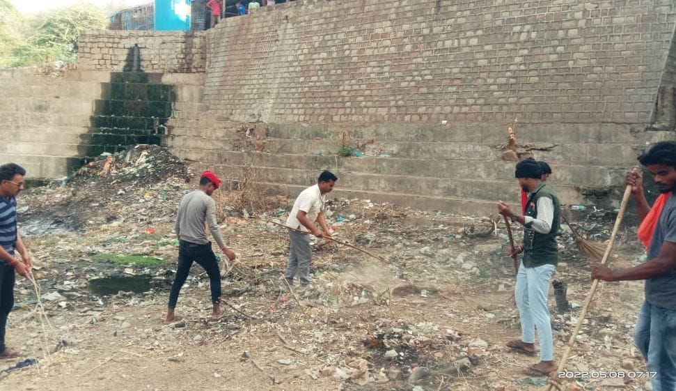 Campaign to remove dirt from ponds started
