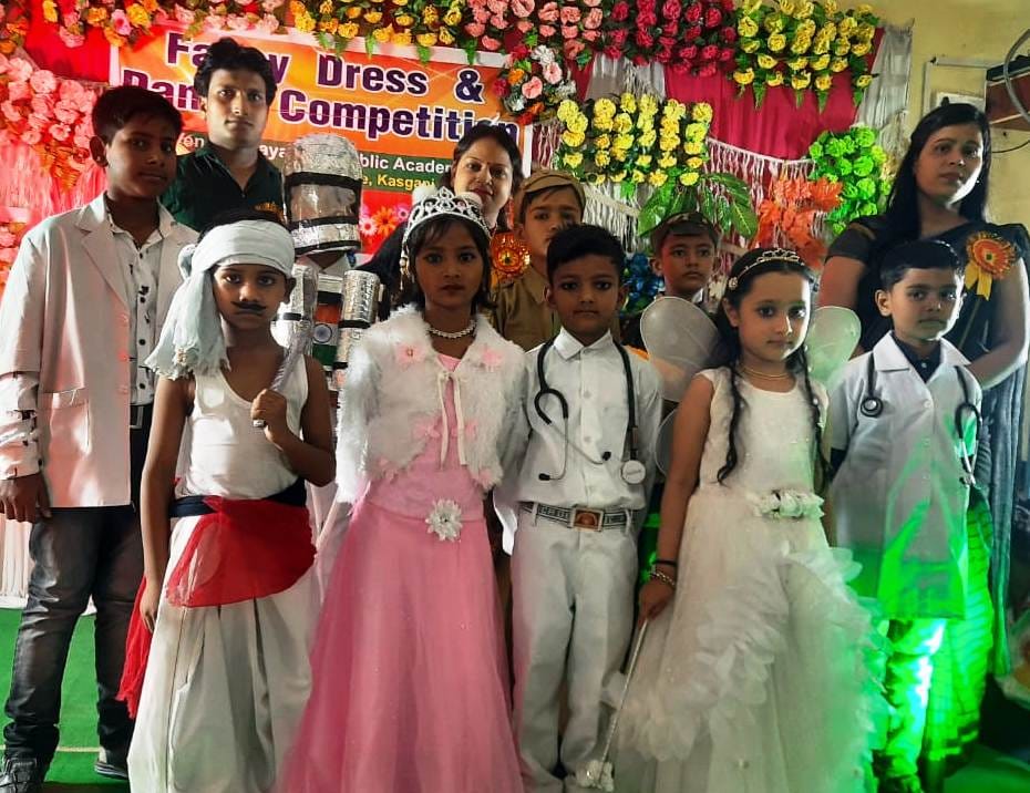 Children rocked the fancy dress and dance competition
