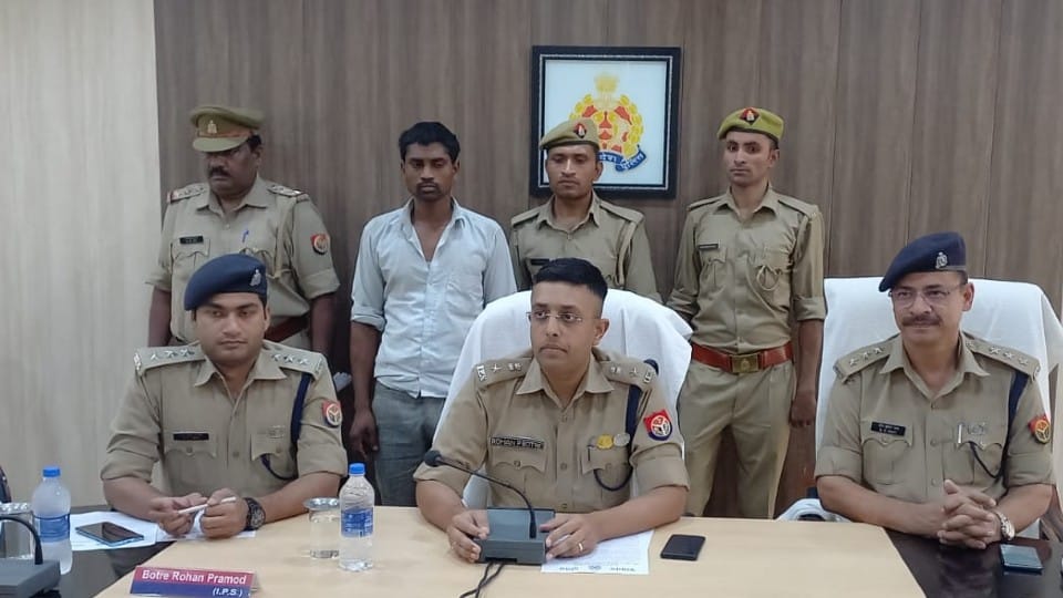 man arrested for killing his wife in kasganj