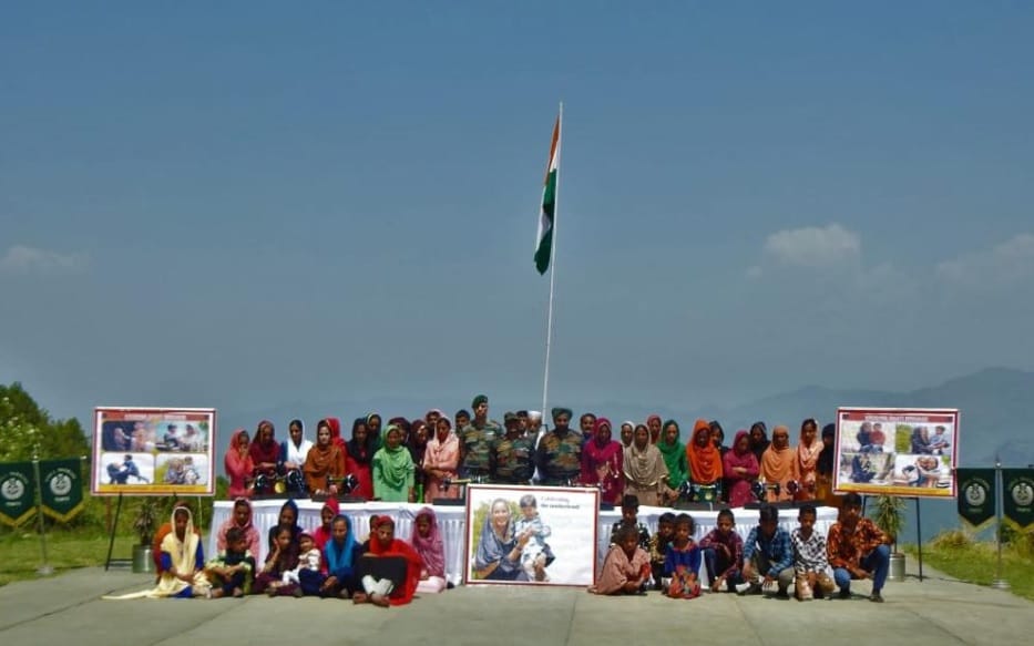 Army honored women along the Line of Control