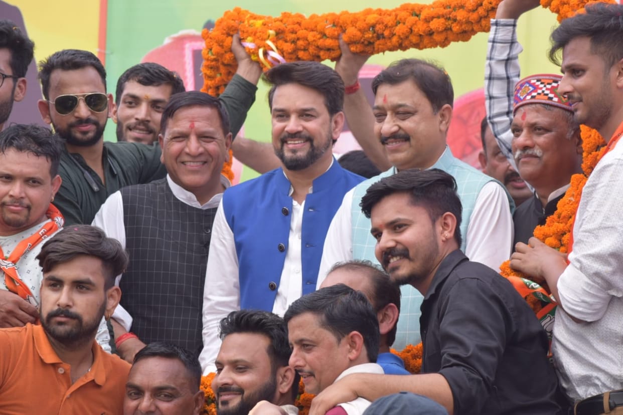 in every field govt. incresing girls said sports minister minister anurag thakur