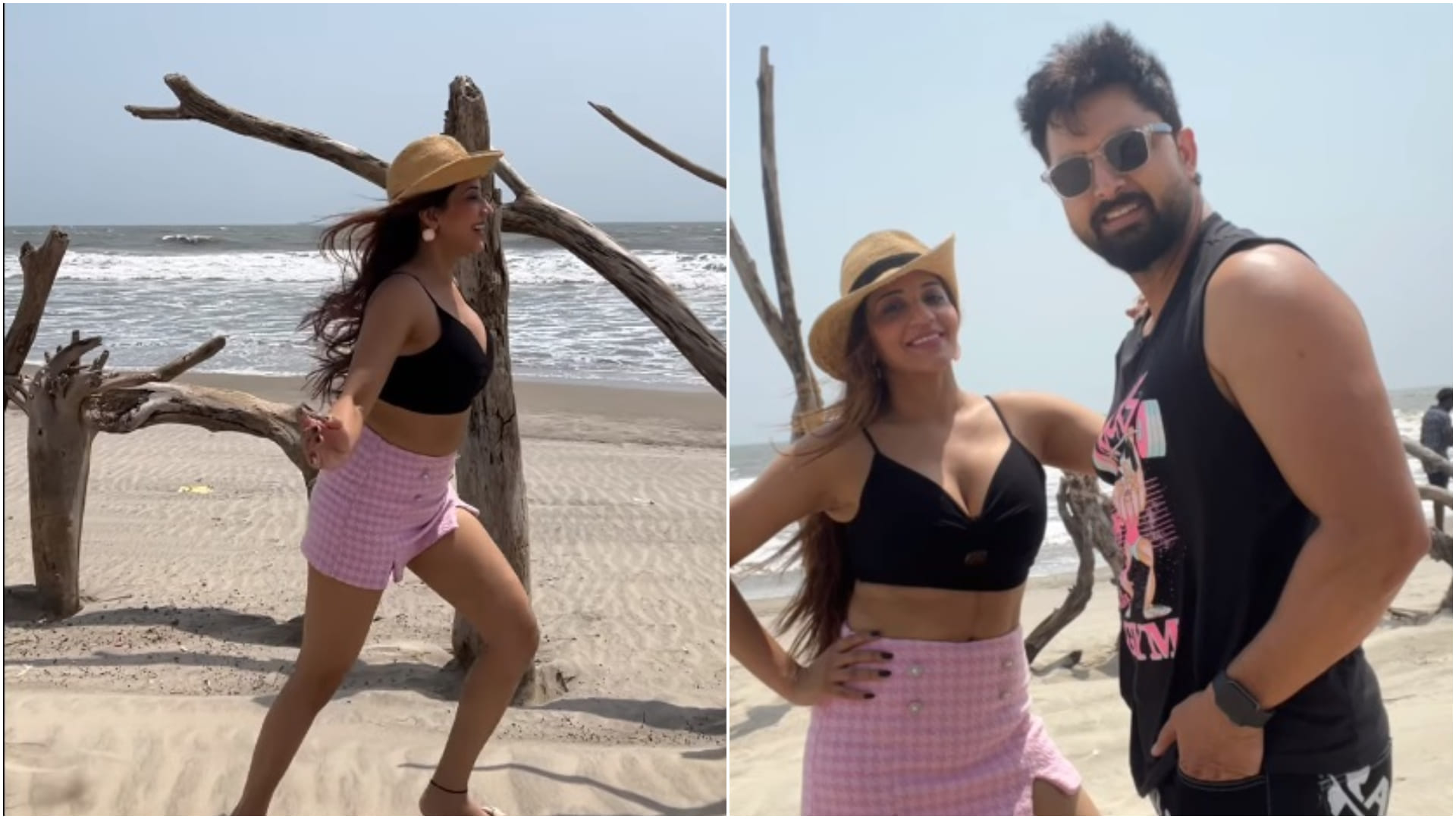 Bhojpuri actress Monalisa latest video from her Goa vacation goes viral