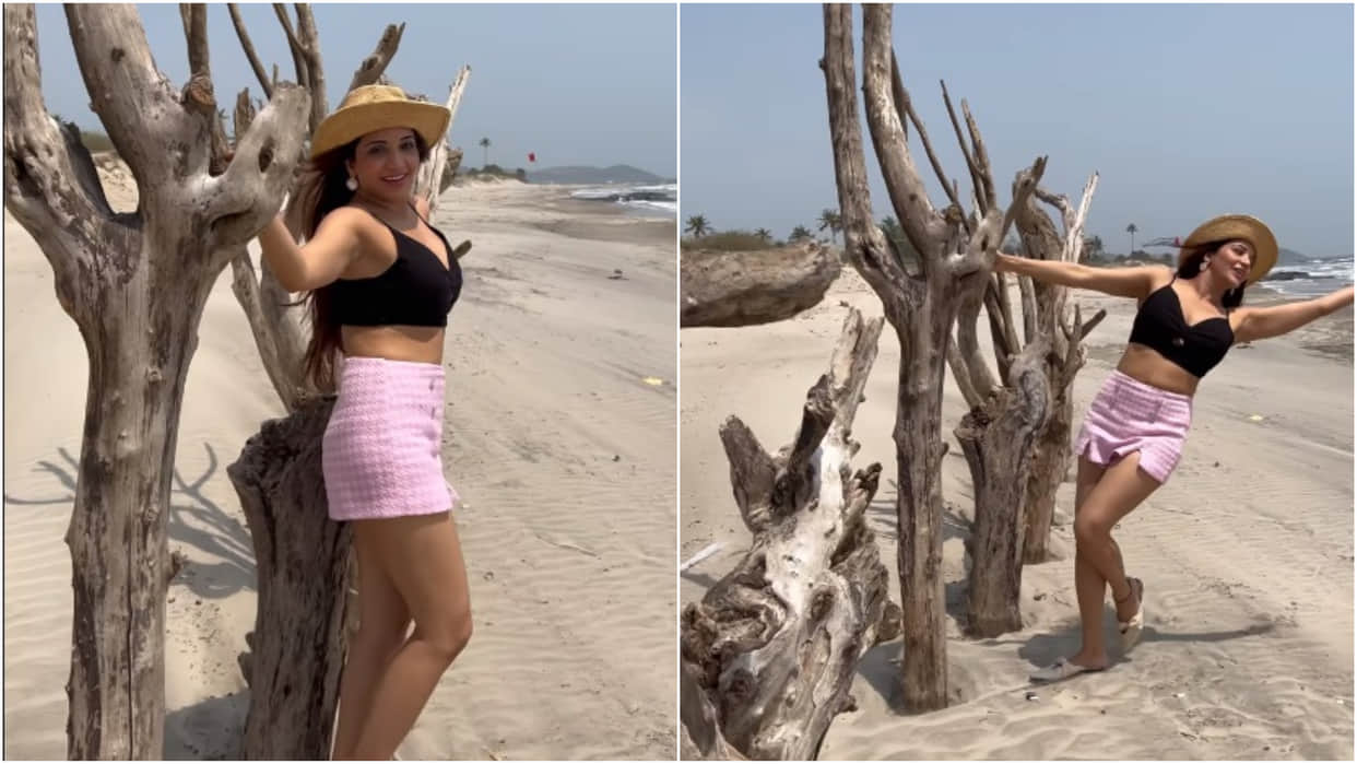 Bhojpuri actress Monalisa latest video from her Goa vacation goes viral