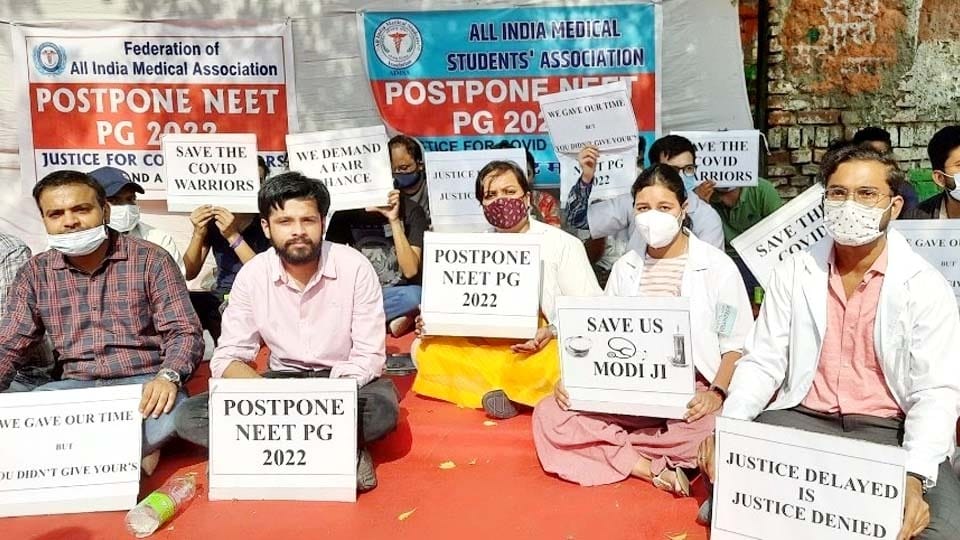 IMA urges Health Minister Mansukh Mandaviya to and Postpone Reschedule NEET PG Exam