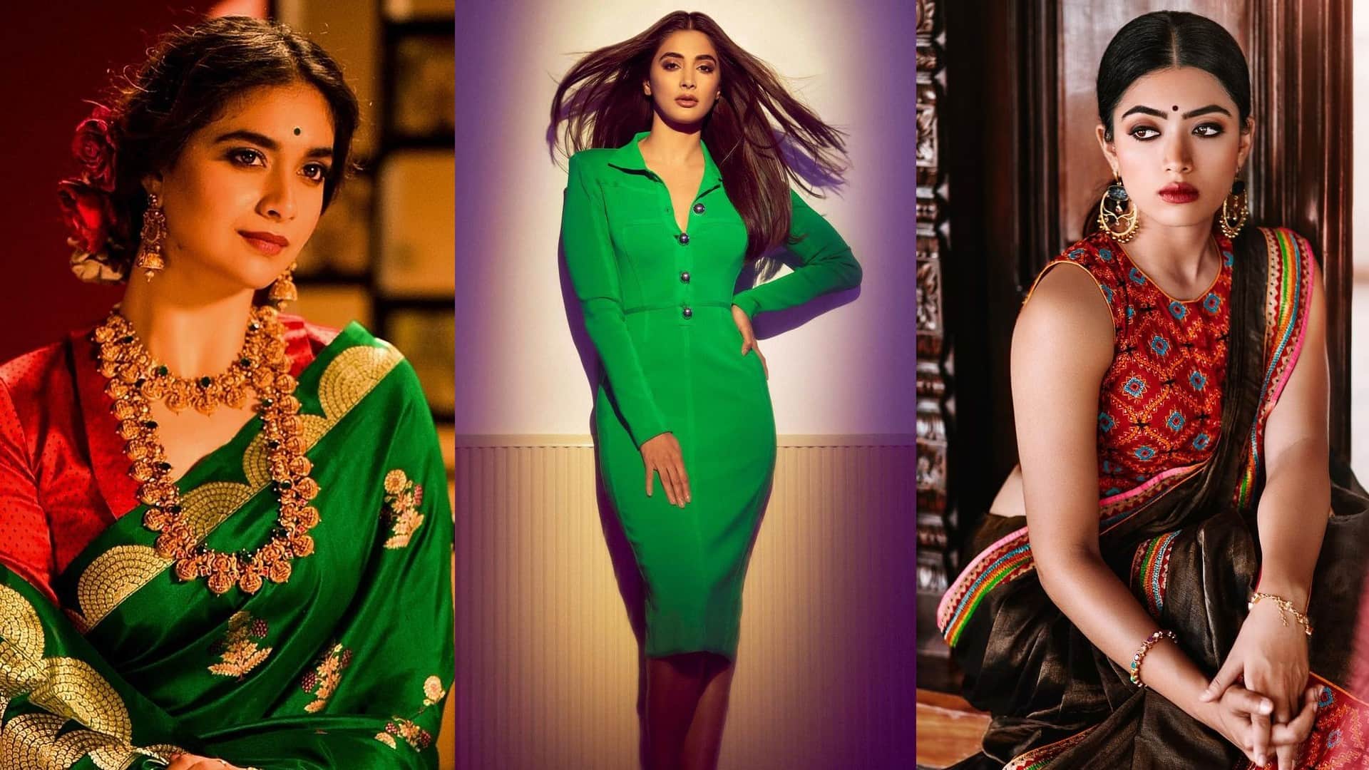 After Pooja Hegde Radhe Shyam Beast and Acharya flop Rashmika Mandanna and Keerthy Suresh may replace her