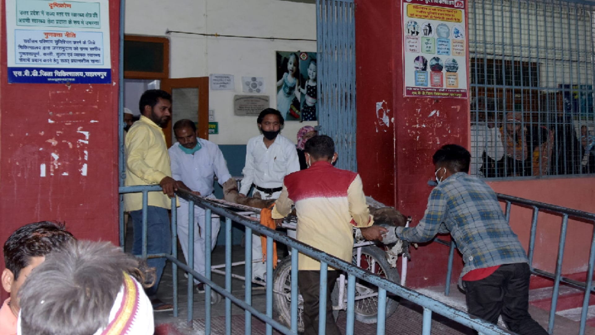 Firecracker Factory Incident: People scared after seeing mutilated body bodies in Sahranpur