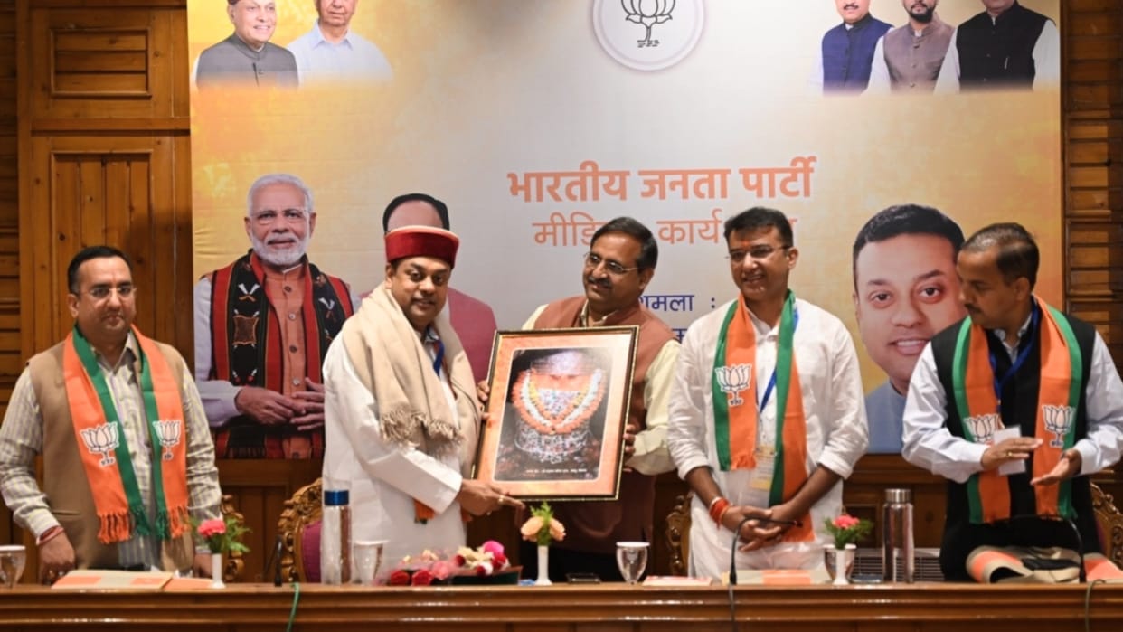 bjp spokesperson sambit patra statement in shimla himachal pradesh