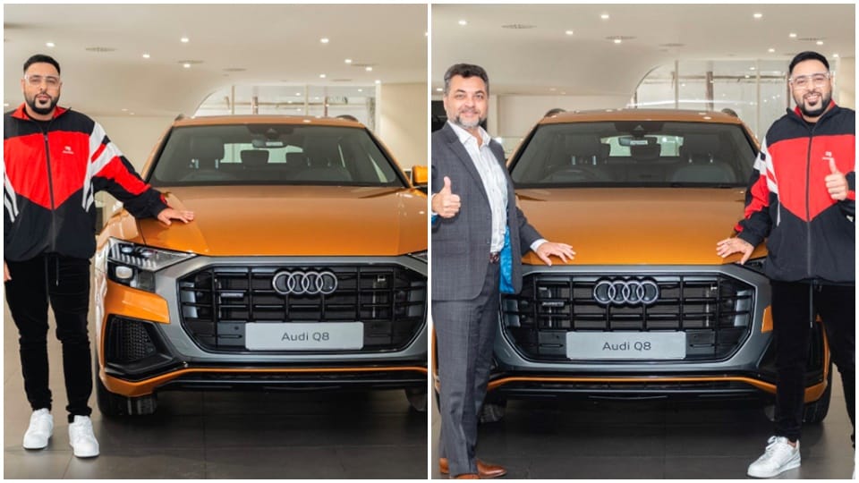 badshah buys audi q8 worth over rupees 1.23 crore