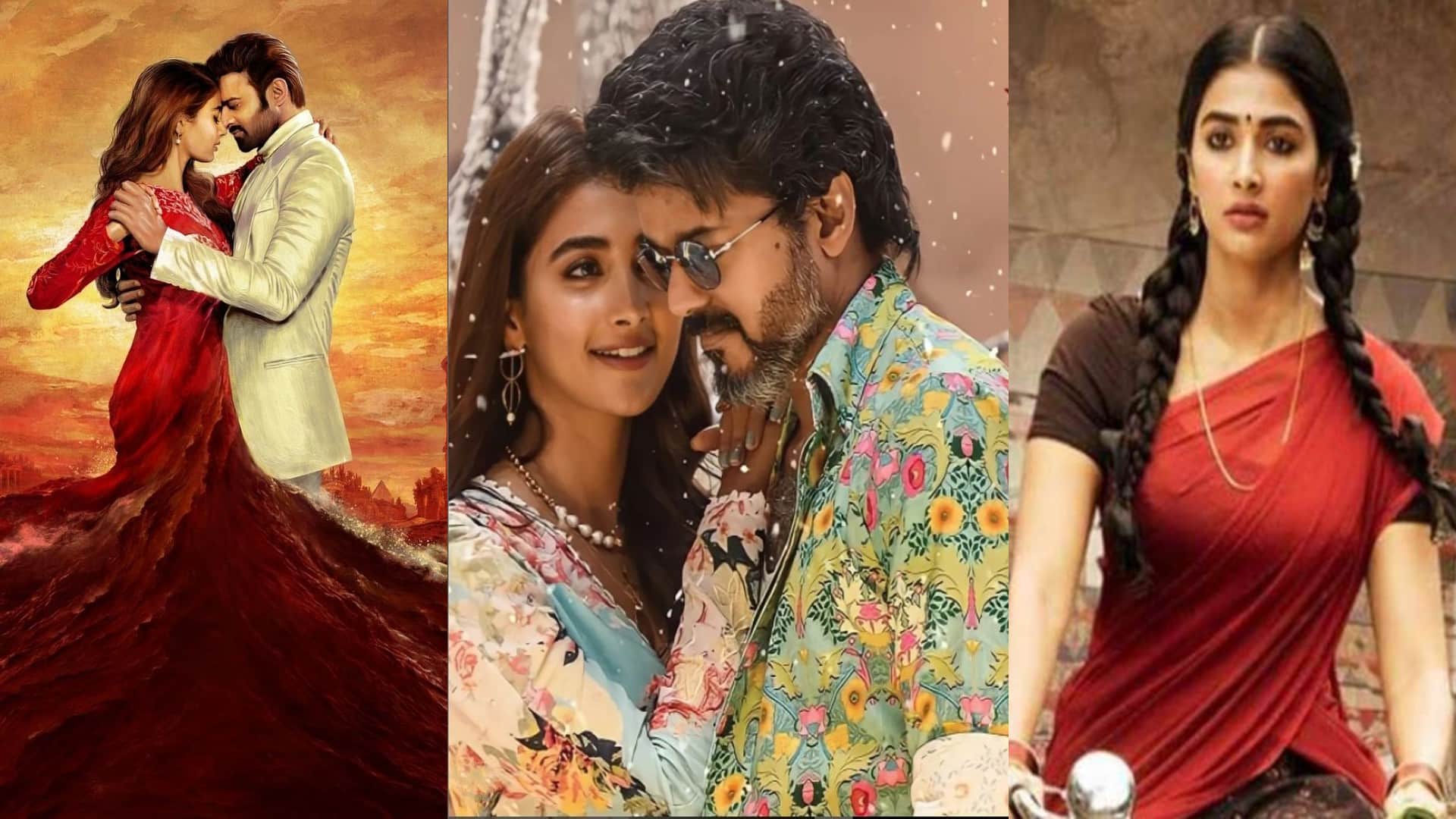 After Pooja Hegde Radhe Shyam Beast and Acharya flop Rashmika Mandanna and Keerthy Suresh may replace her