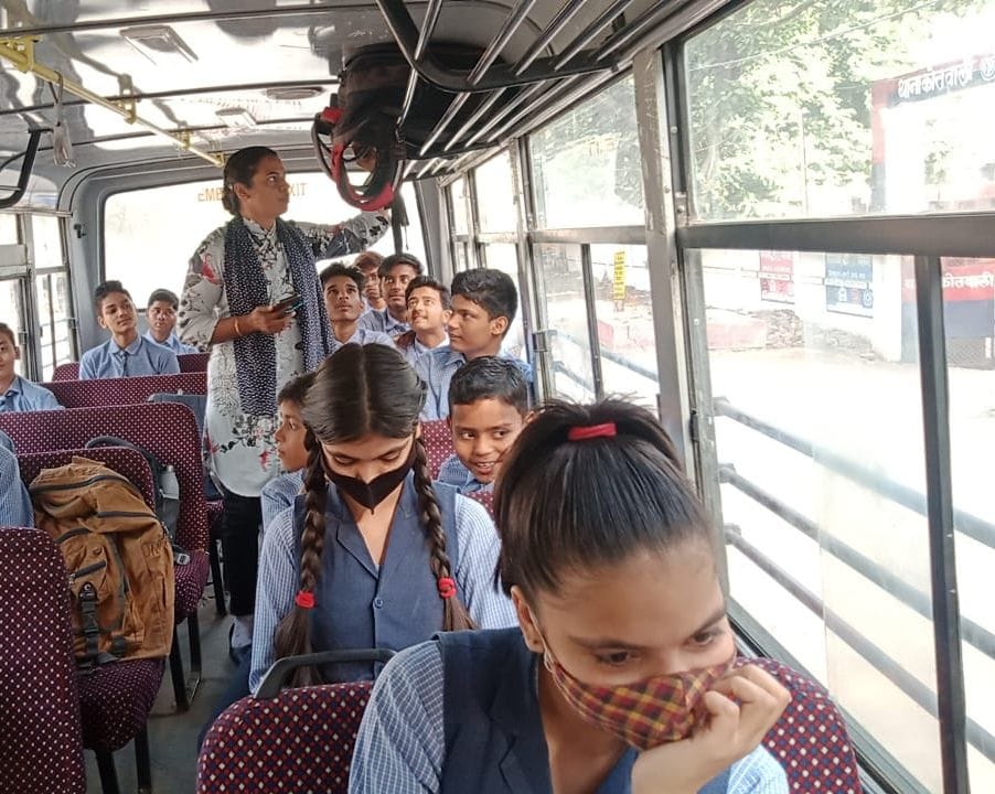Six school bus seized, three challaned