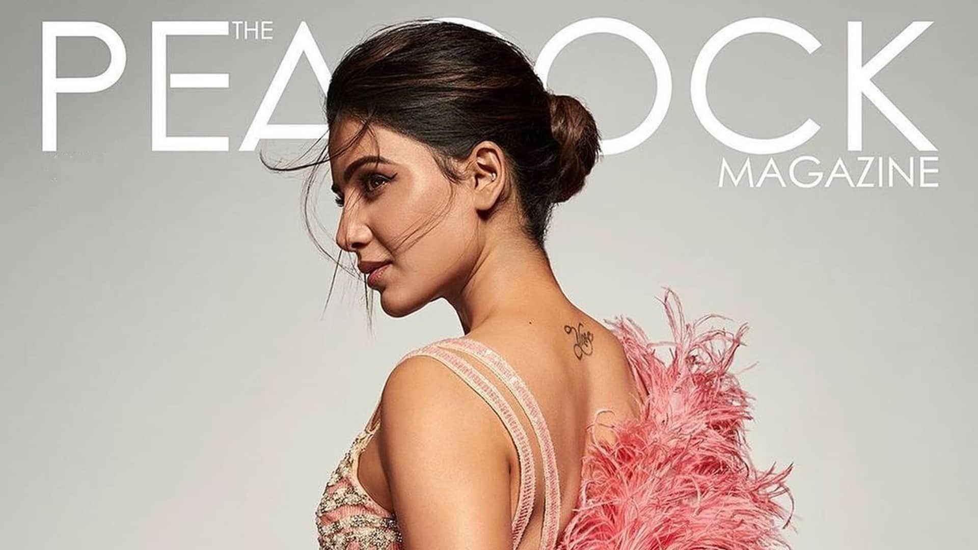 samantha ruth prabhu removed naga chaitanya nick name Chay tattoo from her rib see latest photos