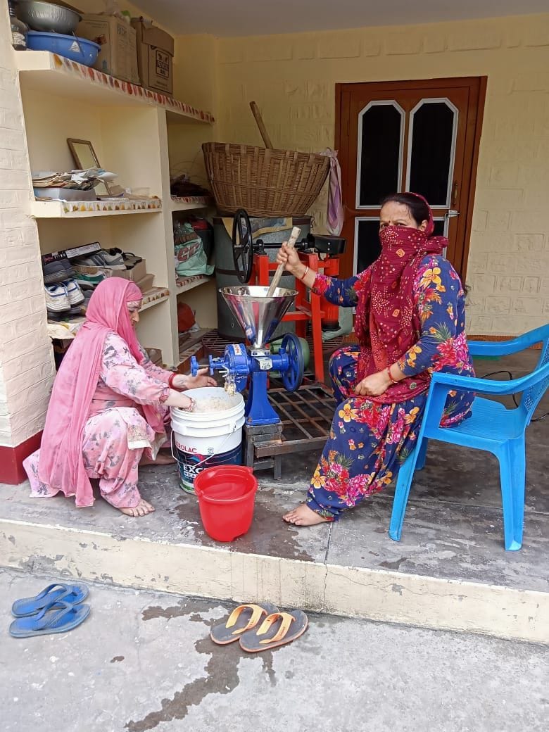 Self-employment, women's power is filling color in their own and family's life