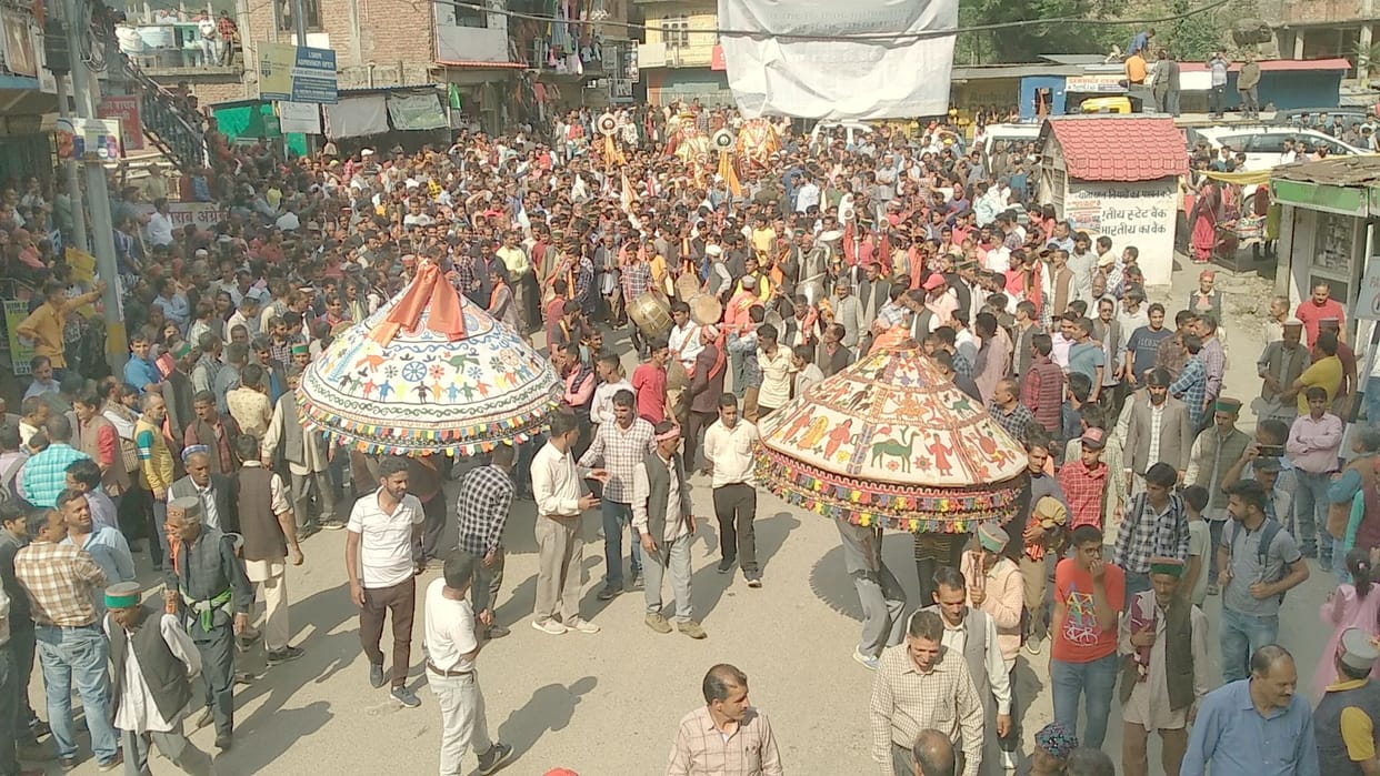 anni fair started with shobha yatra