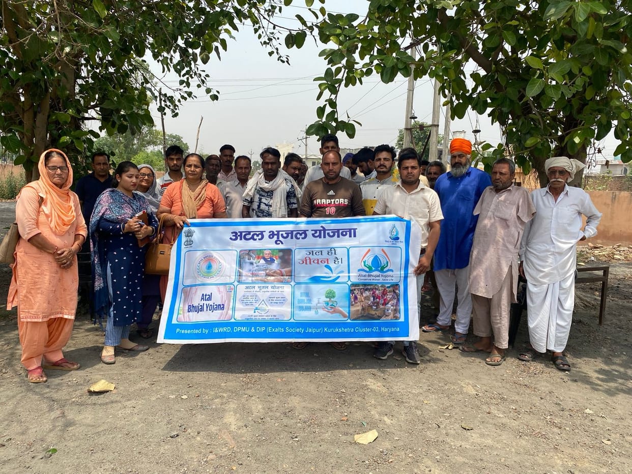 Villagers made aware to save water, Kurukshetra