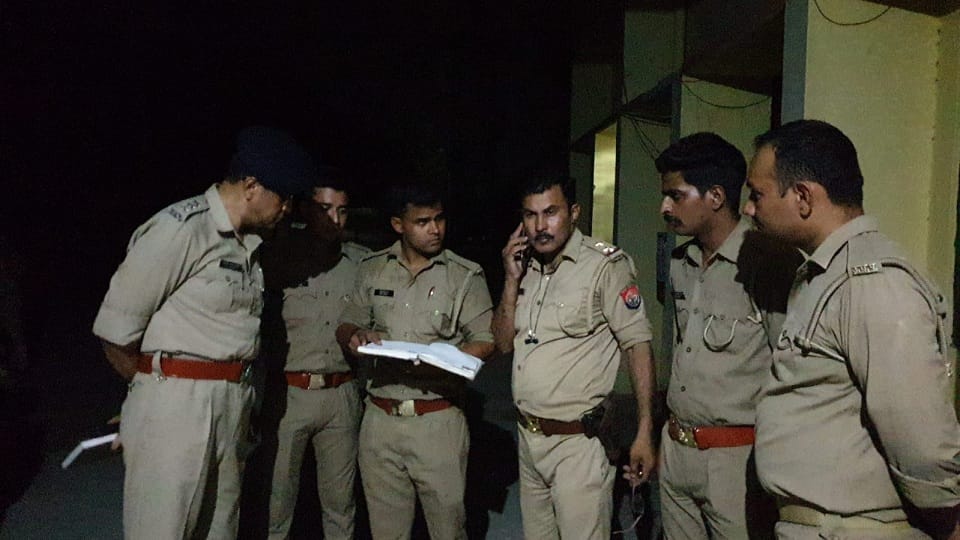 two bikes collide in adampur amroha five people died two seriously injured