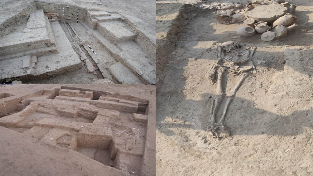 Haryana hisar rakhigarhi harappan civilization 50 skeletons found DNA will reveal truth many interesting facts discovered