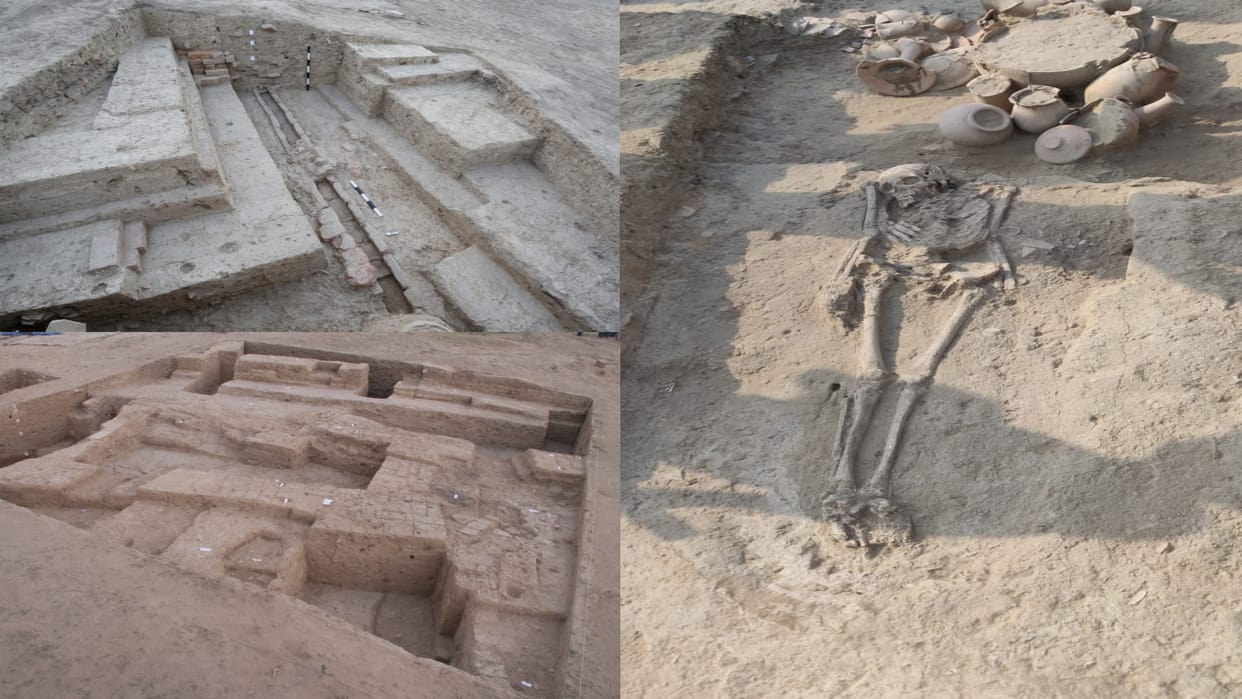 Haryana hisar rakhigarhi harappan civilization 50 skeletons found DNA will reveal truth many interesting facts discovered