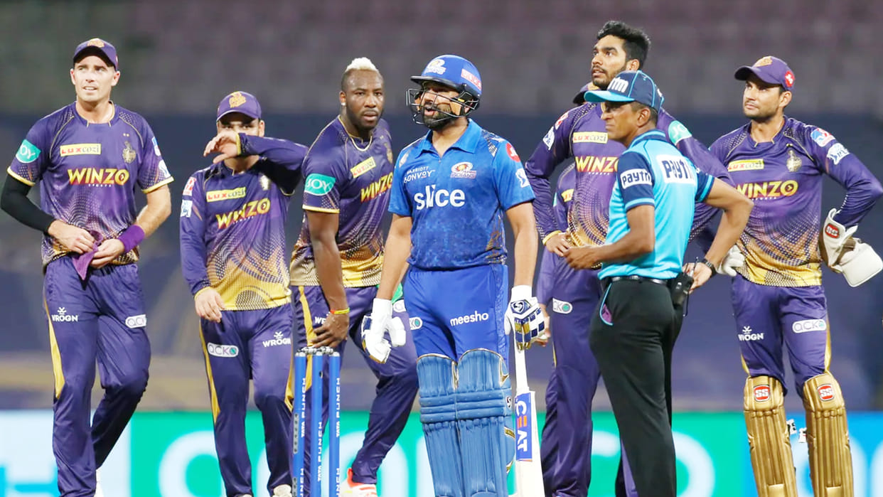 IPL 2022: Rohit Sharma Controversial Dismissal Against KKR; Fans Slam Third Umpire And Ultraedge Technology | MI vs KKR IPL 56th Match