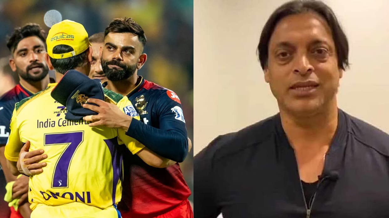 IPL 2022 Shoaib Akhtar Big Comment On MS Dhoni and Virat Kohli's Future In IPL