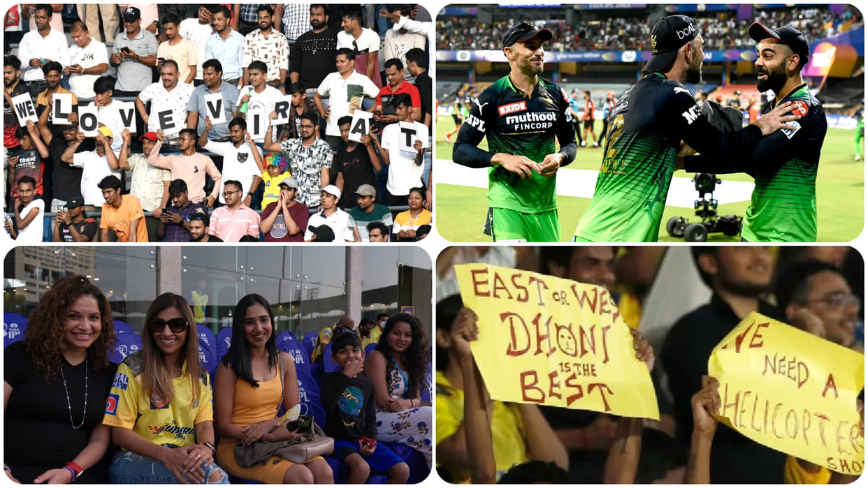 IPL 2022 CSK vs DC Match 55 Highlights in Hindi Dhoni and Kohli Fan Following in Match