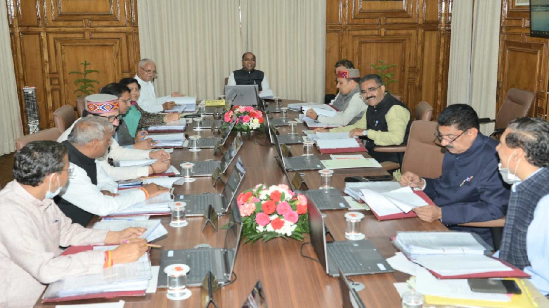 himachal cabinet meeting decisions today: Approval to fill more than 200 posts,   Drone policy also approved