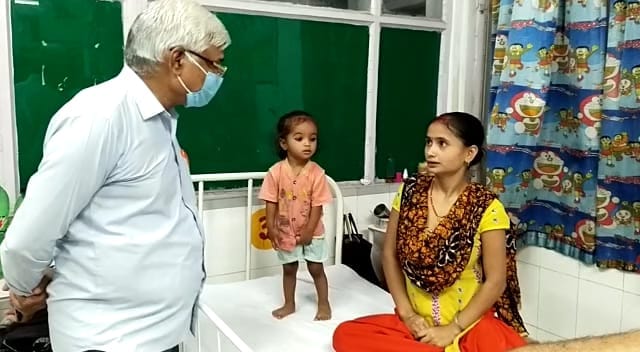 The officials ran to see the hospital arrangements before the minister came
