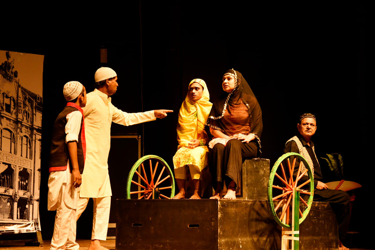 The helplessness of the helpless woman was introduced on the stage, Kurukshetra