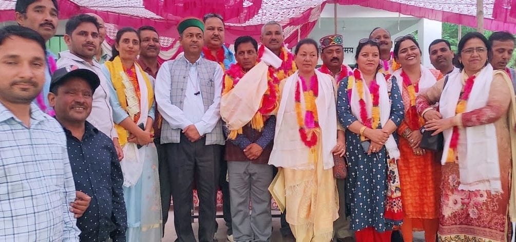 Harmesh became the president of Kullu Block-1 for the fifth time