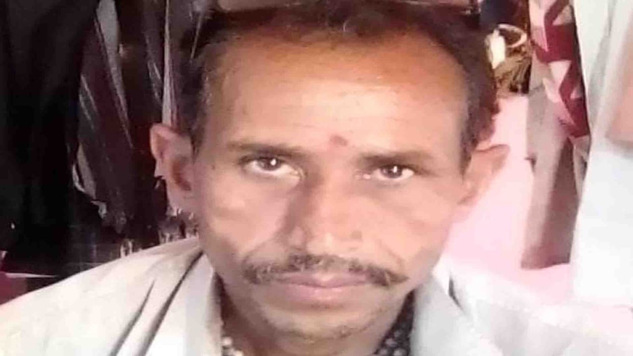 road accident in hamirpur, husband died and wife injured