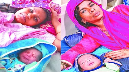 Happiness doubled on Mother's Day: Mothers gave birth to babygirls in Medical College and Women's District Hospitalin Meerut