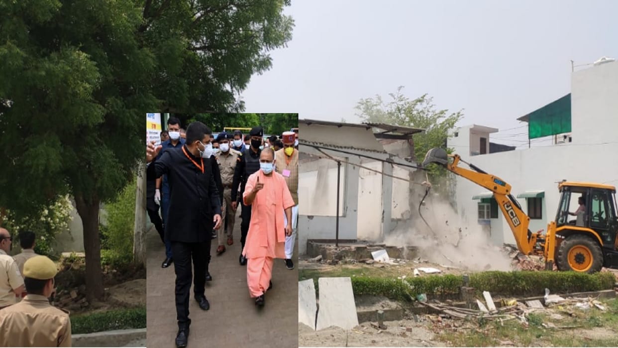 CM Yogi will come in Meerut MDA big action against encroachment in city see photos