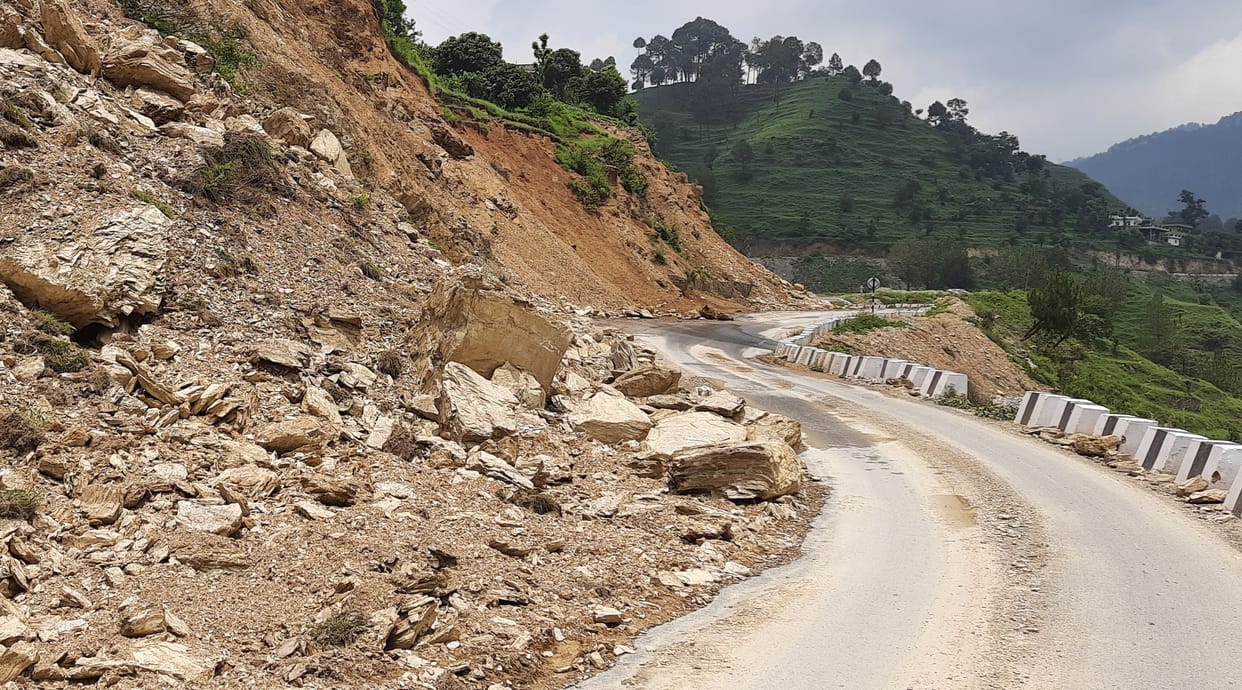 Bad Road in Pithauragarh