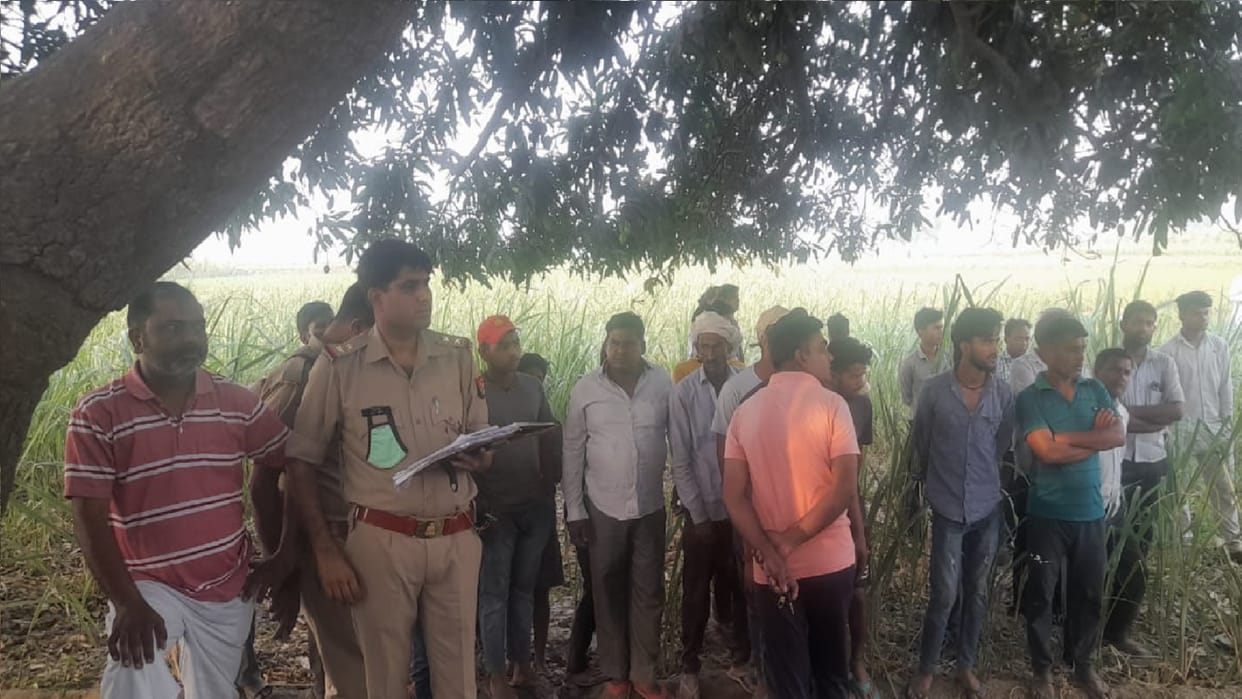 Dead body of youth found hanging from tree police investigating