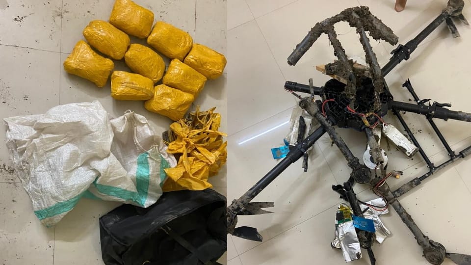 BSF shoots down drone carrying heroin along border in Punjab 